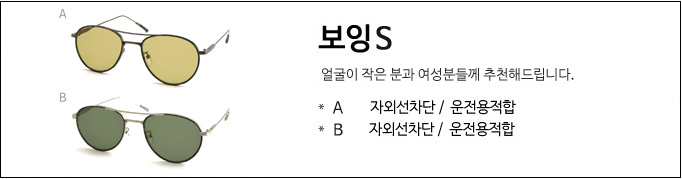 빅사이즈선글라스